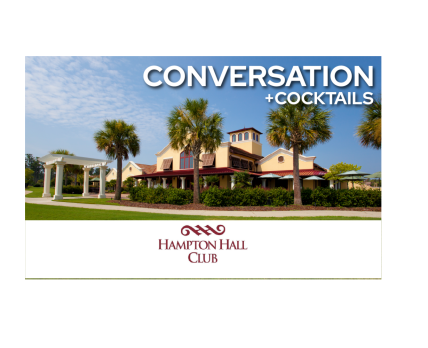 conversations and cocktails